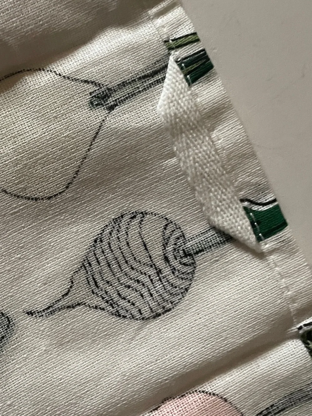 Ikea Torvfly Kitchen Towels 3pk Veggie Print 16x12 Dish Drying Set NWOT